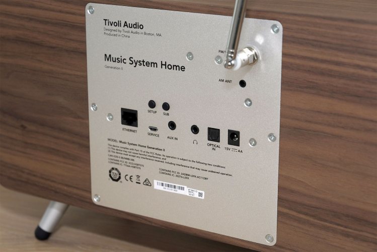 Tivoli Audio Music System Home (Gen 2) Walnut/Grey Сетевая аудисистема